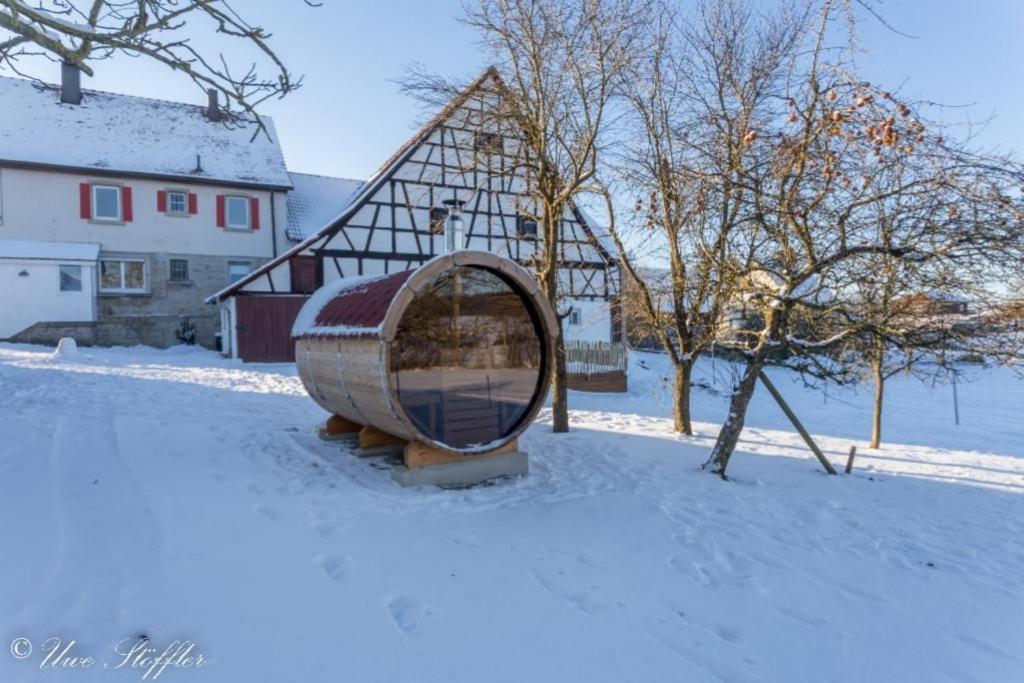 Ferienhaus Rote Sau Herrentierbach Zewnętrze zdjęcie