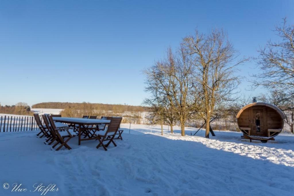 Ferienhaus Rote Sau Herrentierbach Zewnętrze zdjęcie